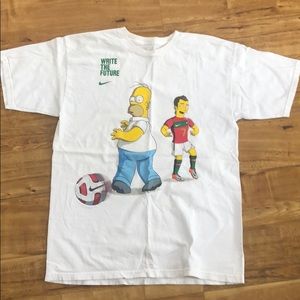 Simpson’s meets Ronaldo in this one!